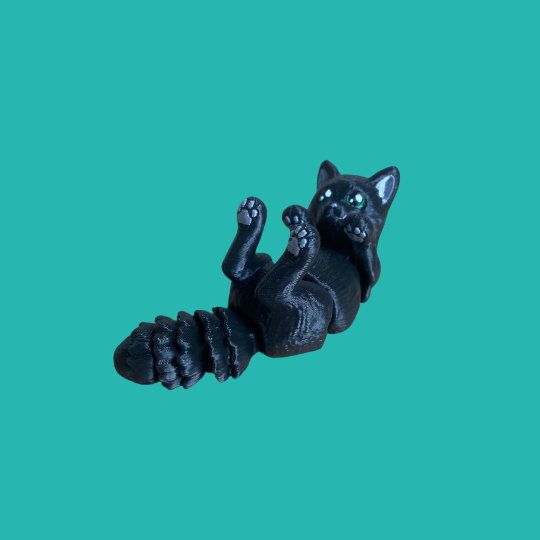Porta-chaves gato articulado - 3D - Image 2